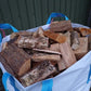 Brennholz-Mix 25 cm – 4 SRM in Big Bags – kammergetrocknet